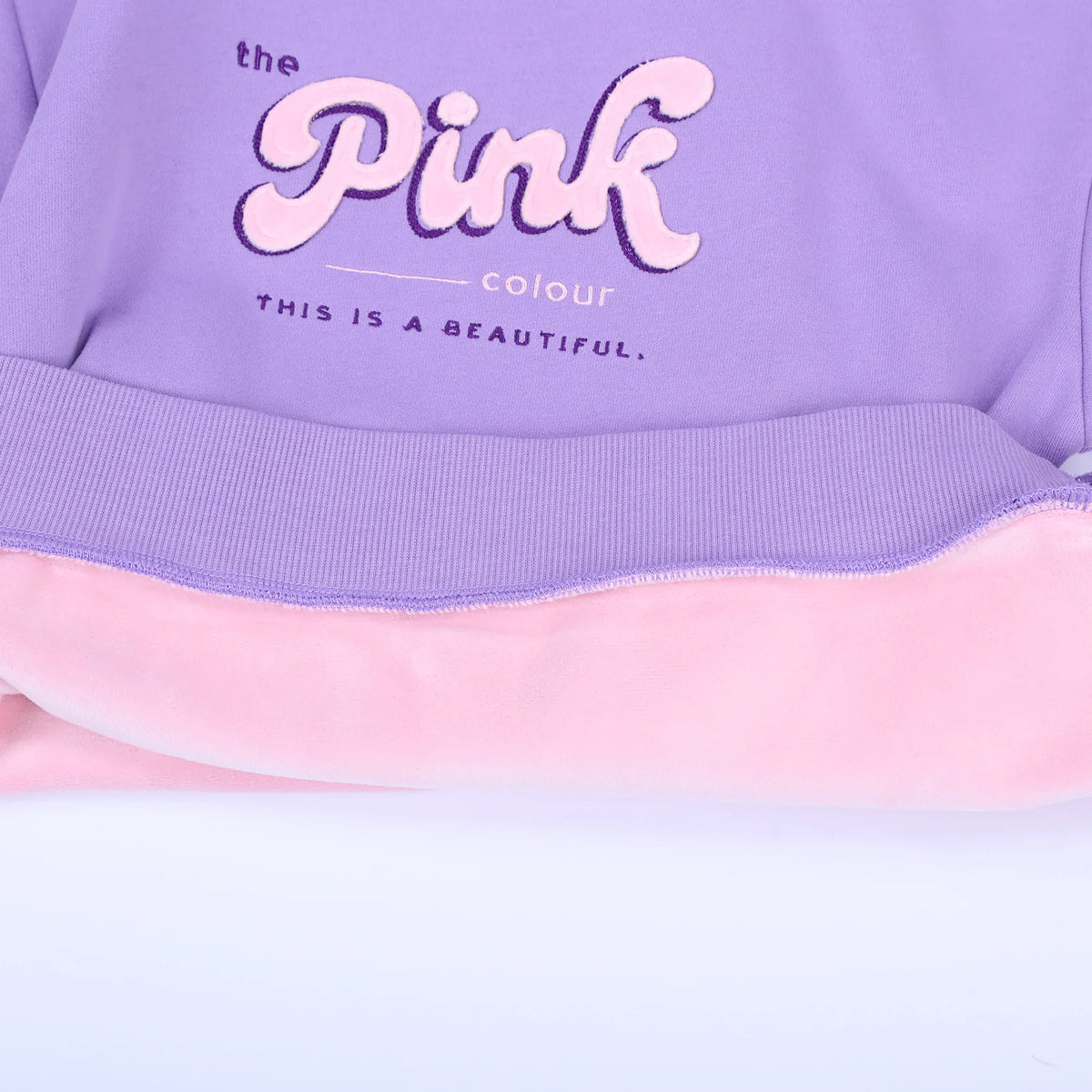 Casual Printed Hoodie for Girls Image