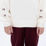 Casual Printed Sweatshirt for Girls Image