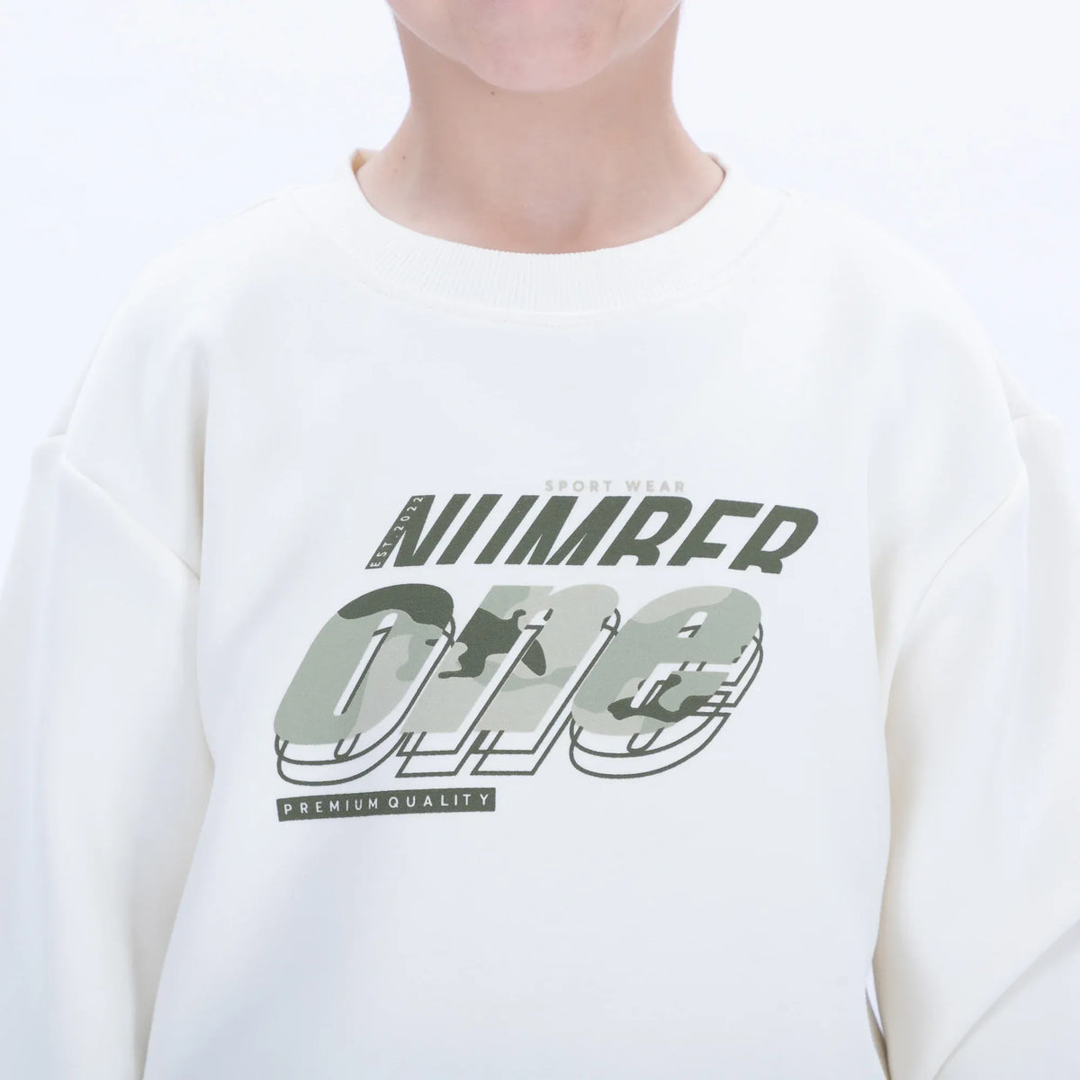 Casual Printed Sweatshirt for Boys Image