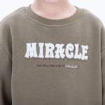 Casual Embroidery Sweatshirt for Boys Image