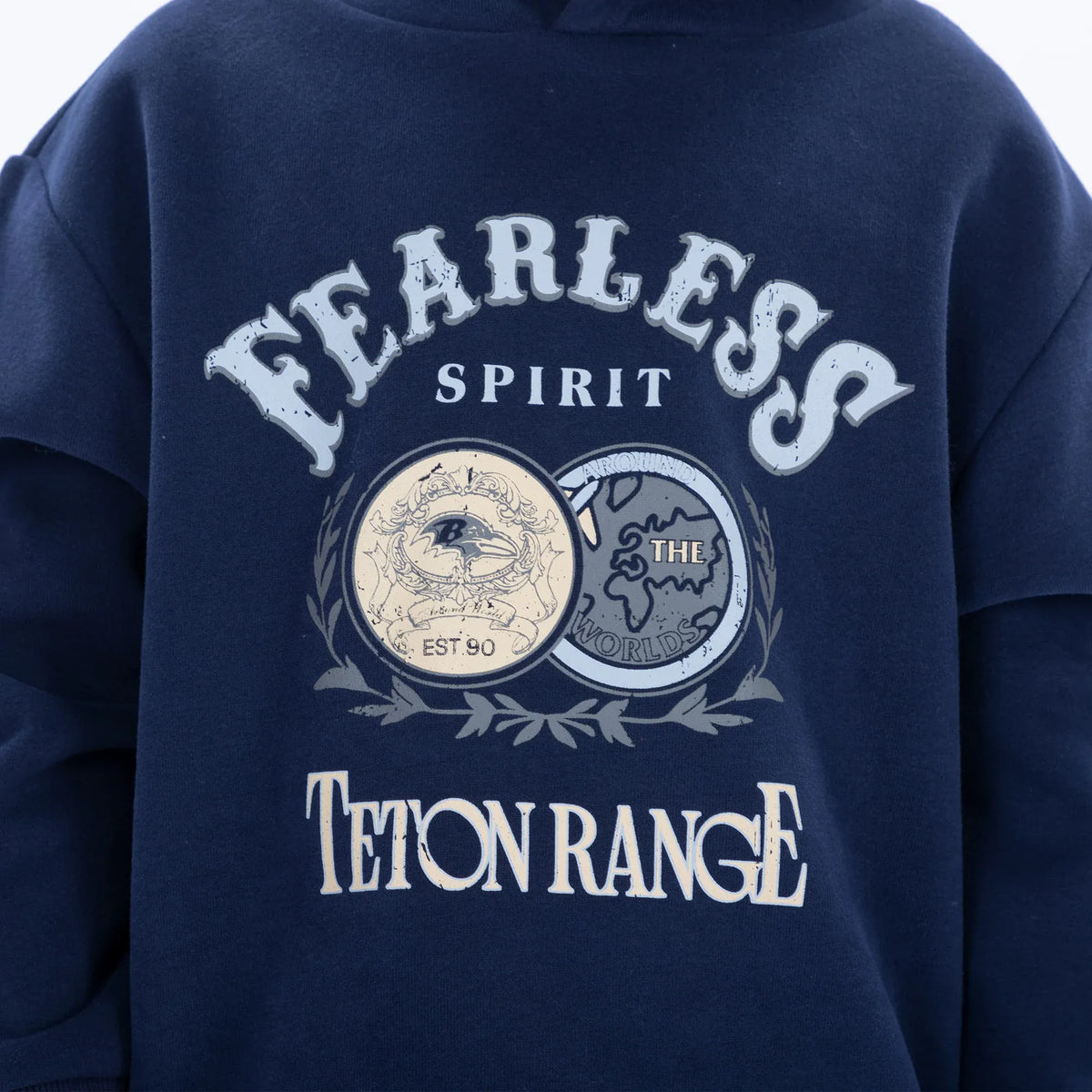 Casual Printed Hoodie for Boys Image