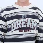 Casual Striped Sweatshirt for Boys Image