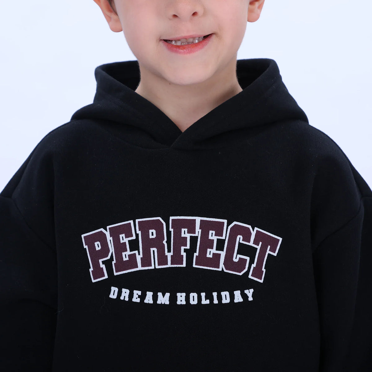 Casual Printed Hoodie for Boys Image