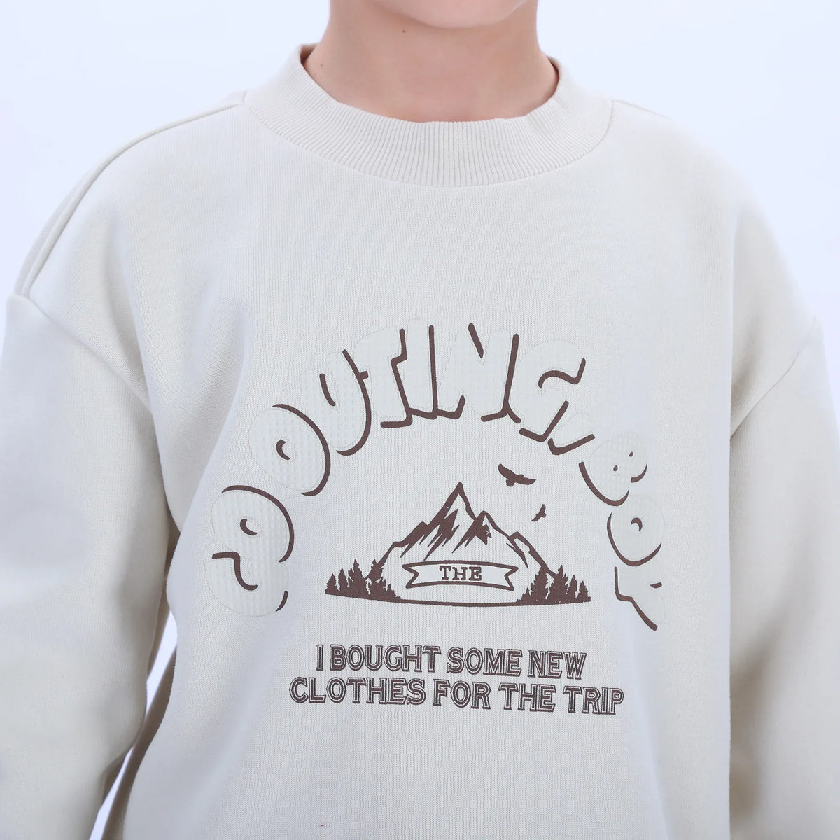 Casual Printed Sweatshirt for Boys Image