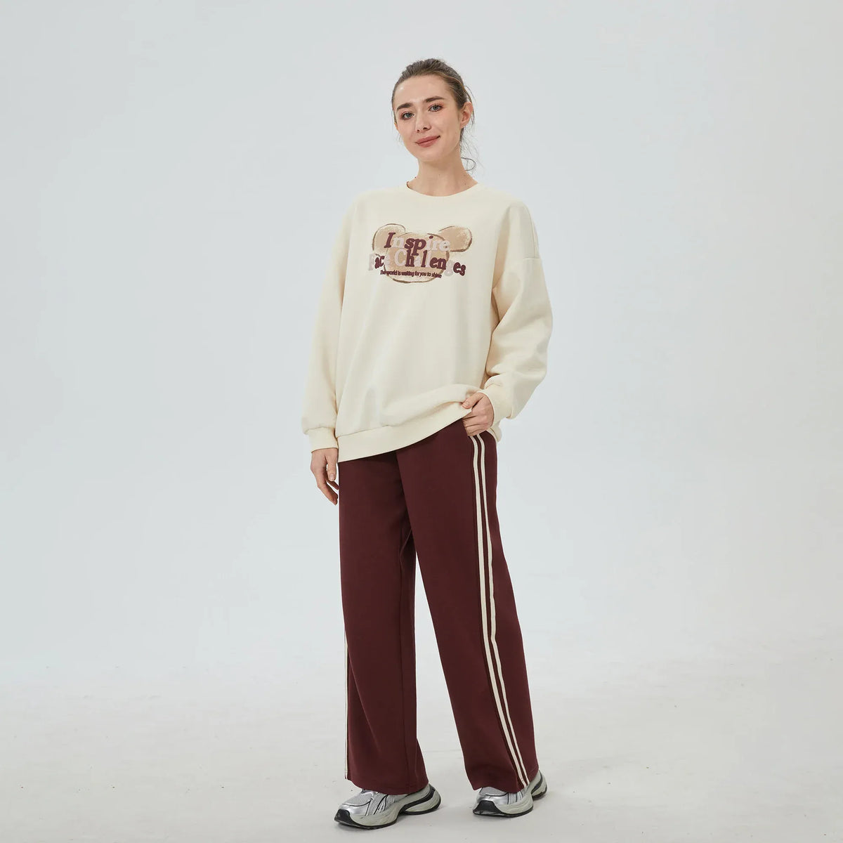 Printed Sweatshirt for Women Image