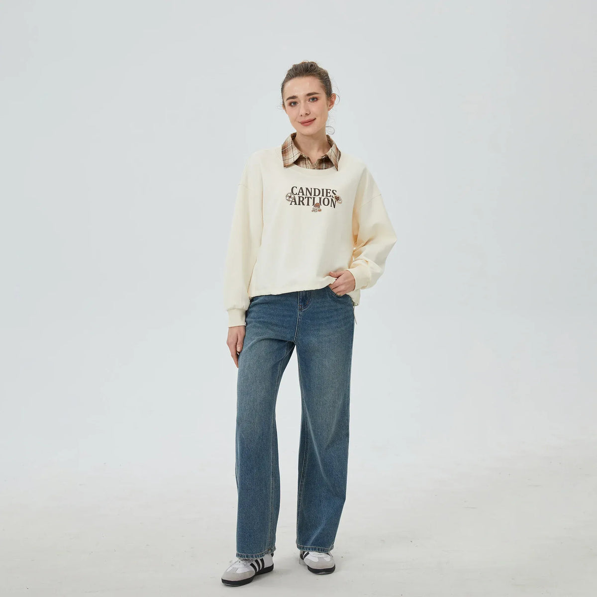 Printed Sweatshirt for Women Image