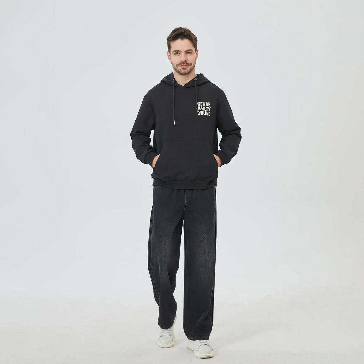 Printed Hoodie for Men Image