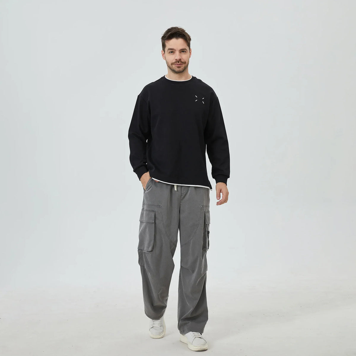 Printed Sweatshirt for Men Image