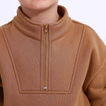 Casual Plain Sweatshirt for Boys Image