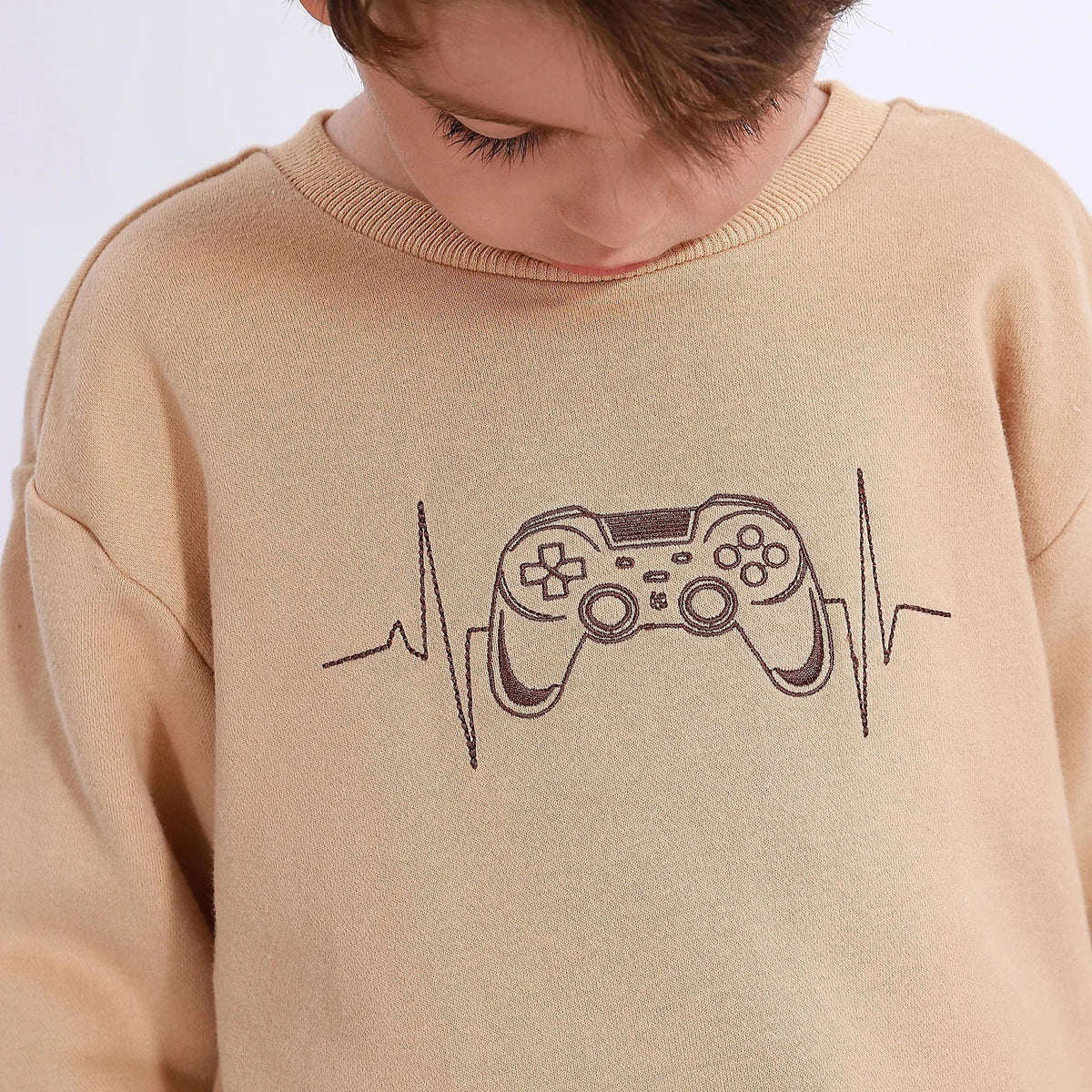 Casual Printed Sweatshirt for Boys Image