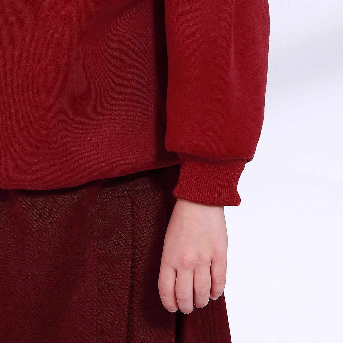 Casual Printed Sweatshirt for Girls Image