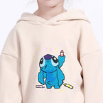 Casual Printed Hoodie for Girls Image