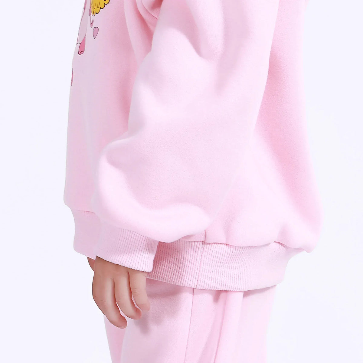 Casual Printed Hoodie for Girls Image