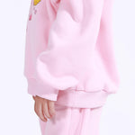 Casual Printed Hoodie for Girls Image