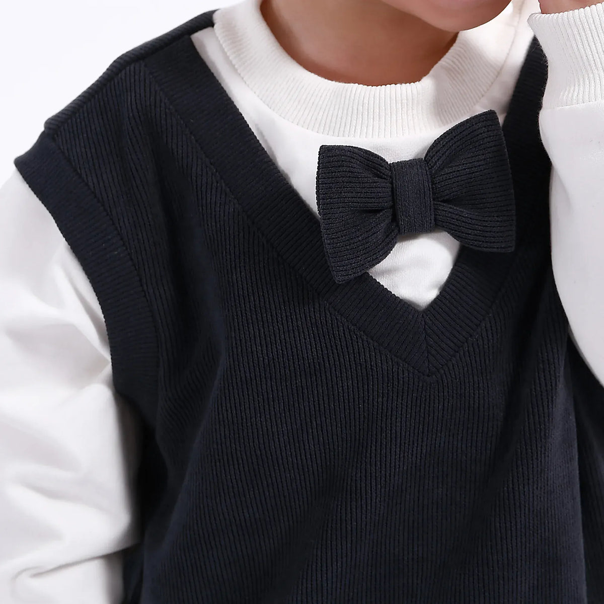 Casual Color-Blocked Sweatshirt for Baby boy Image