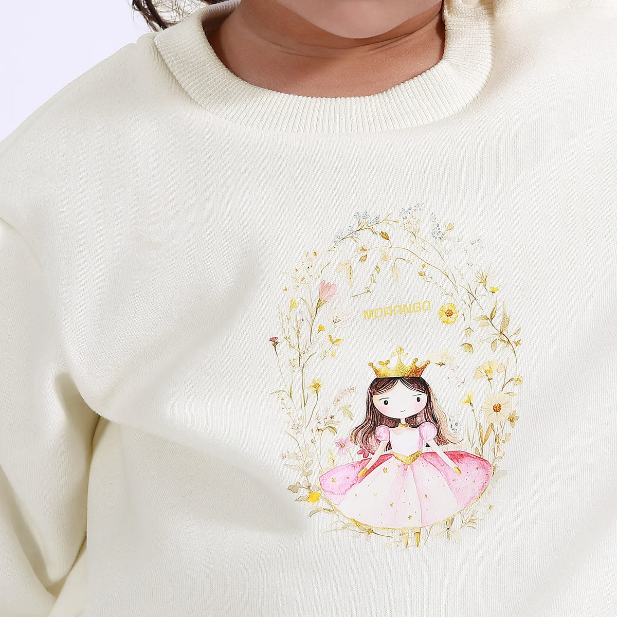 Casual Printed Sweatshirt for Baby girl Image