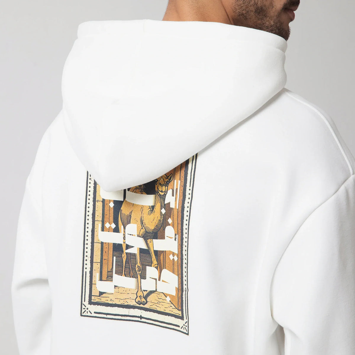 Casual Printed Hoodie for Men Image