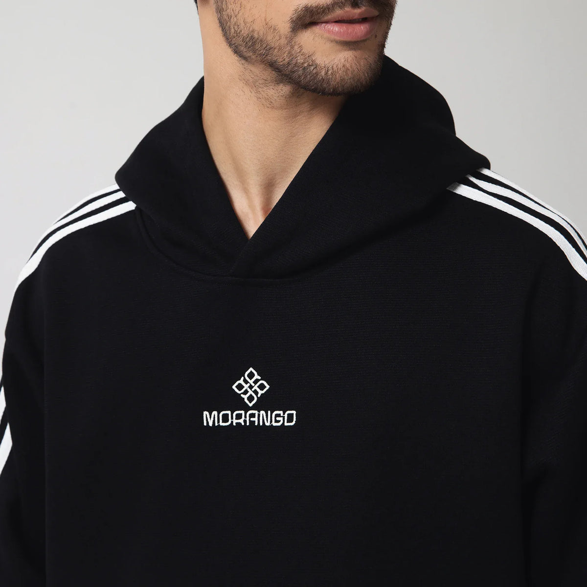 Casual Embroidery Hoodie for Men Image