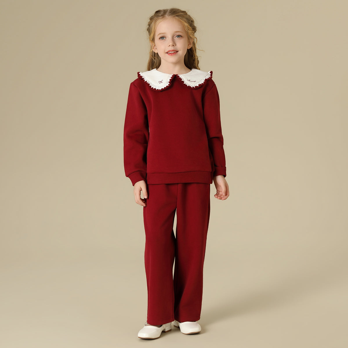 Embroidery Pullover For Girls