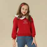 Embroidery Pullover For Girls