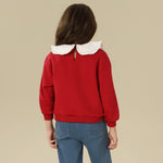 Embroidery Pullover For Girls