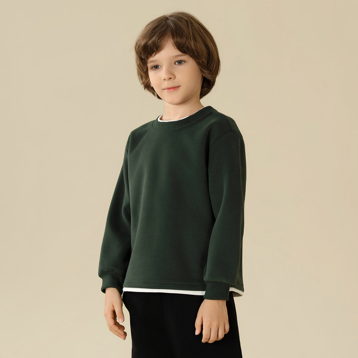 Plain Sweatshirt For Boys