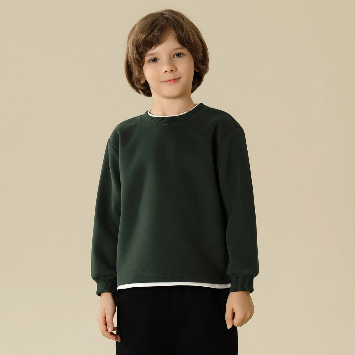Plain Sweatshirt For Boys