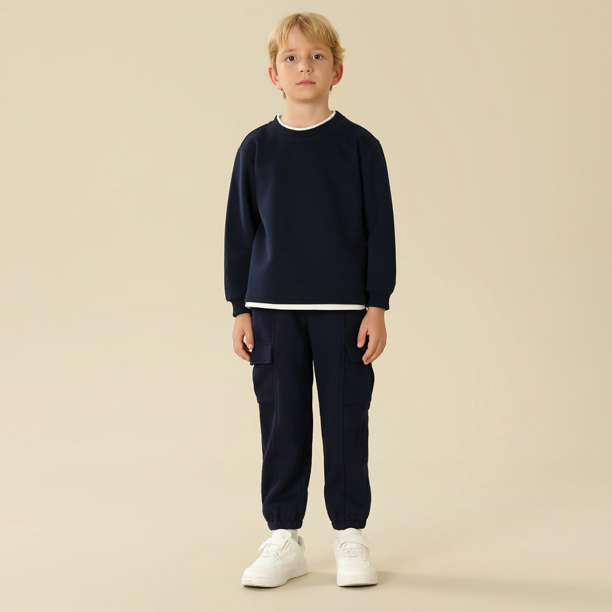 Plain Sweatshirt For Boys