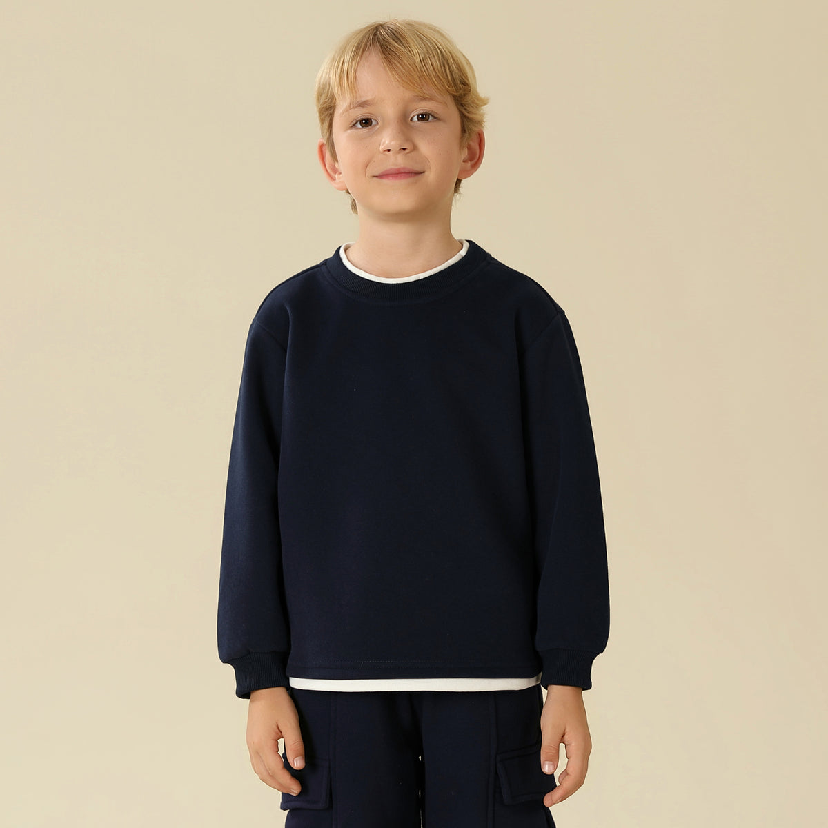 Plain Sweatshirt For Boys
