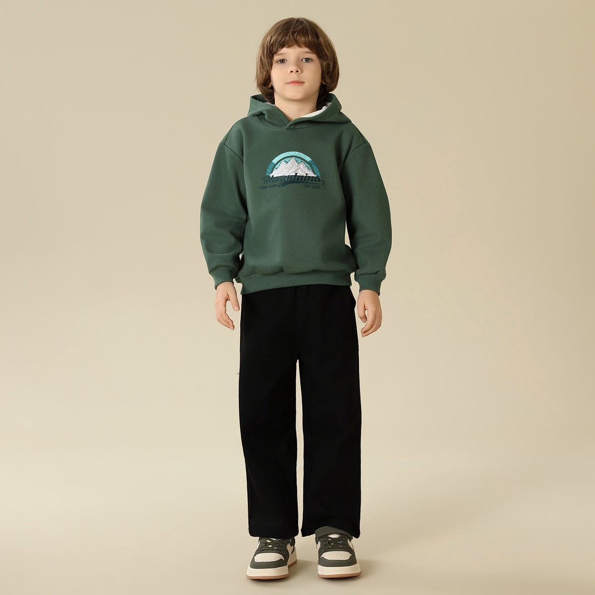Embroidery Hoodie For Boys