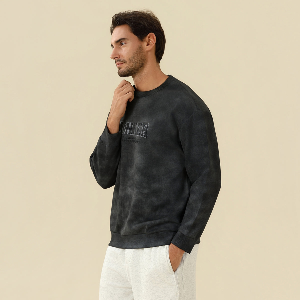 Printed Pullover For Men