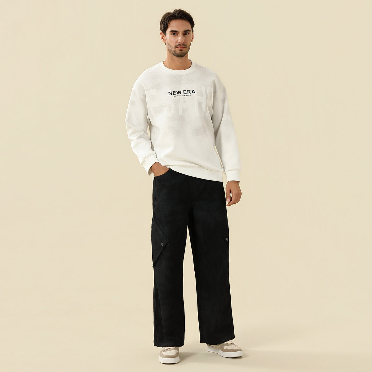 Printed Pullover For Men