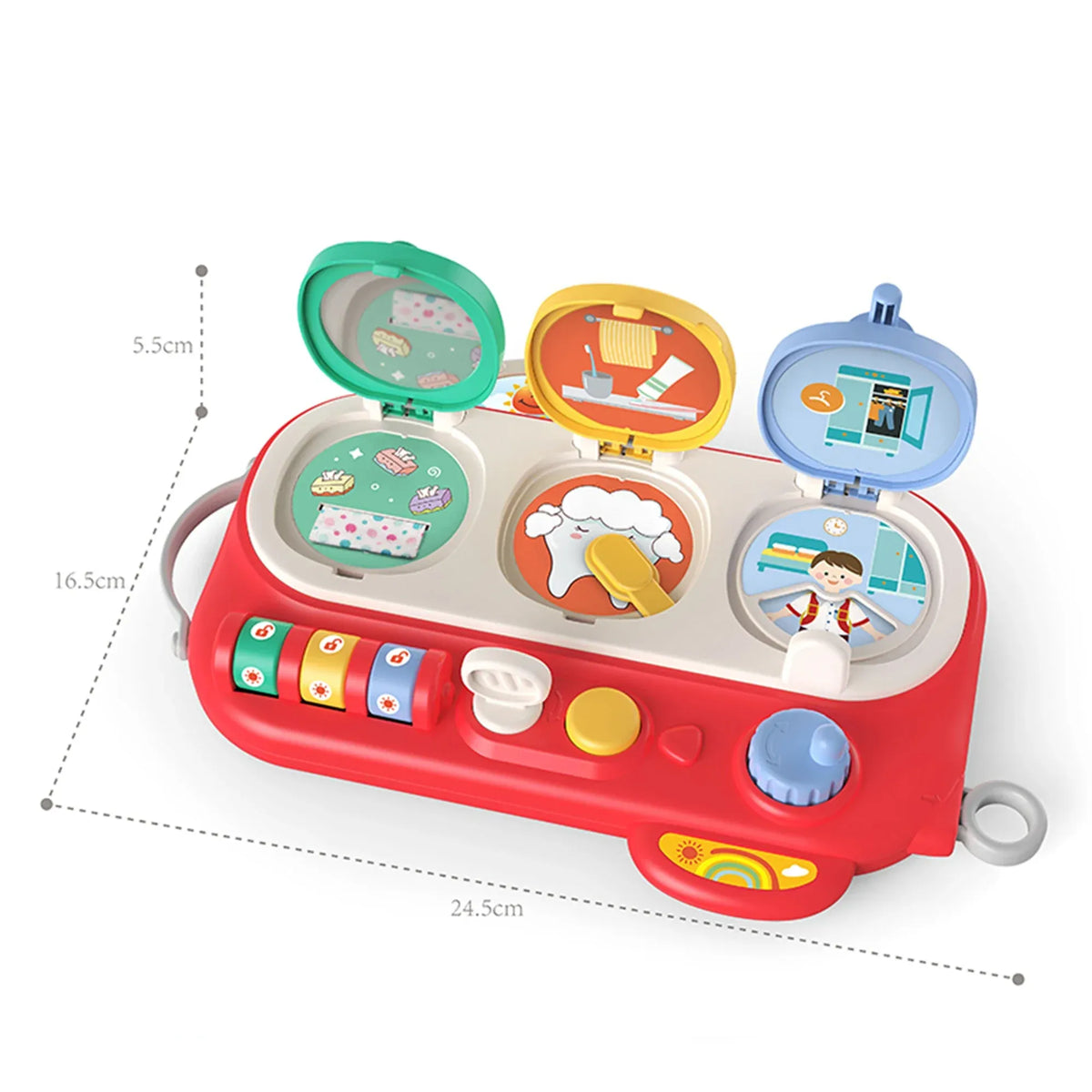 Puzzle Mini Busy Board for Baby Image