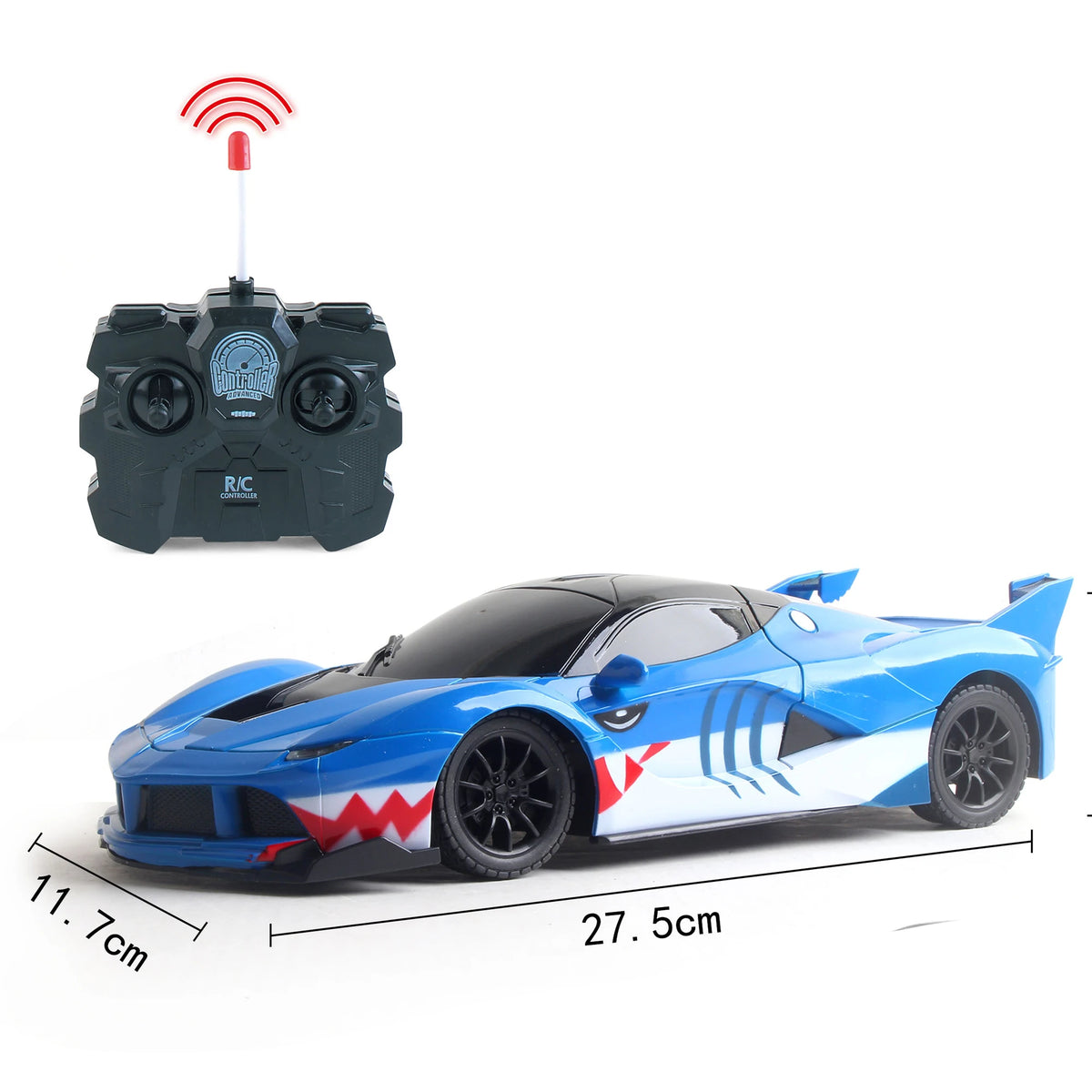6Y Blue Remote Control Car for Boys Image