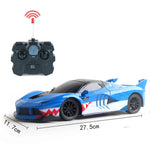 6Y Blue Remote Control Car for Boys Image