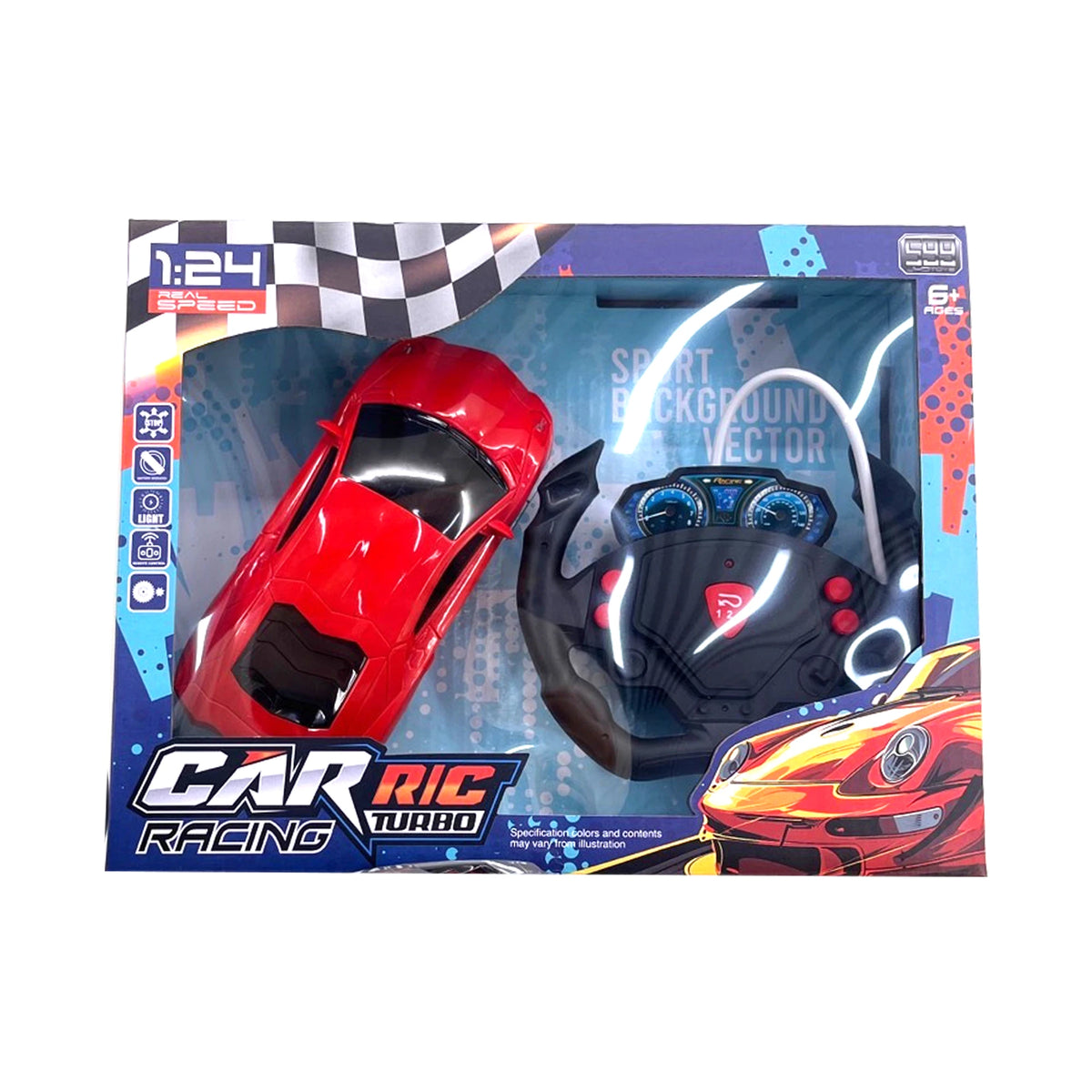 6Y Red Remote Control Car for Boys Image