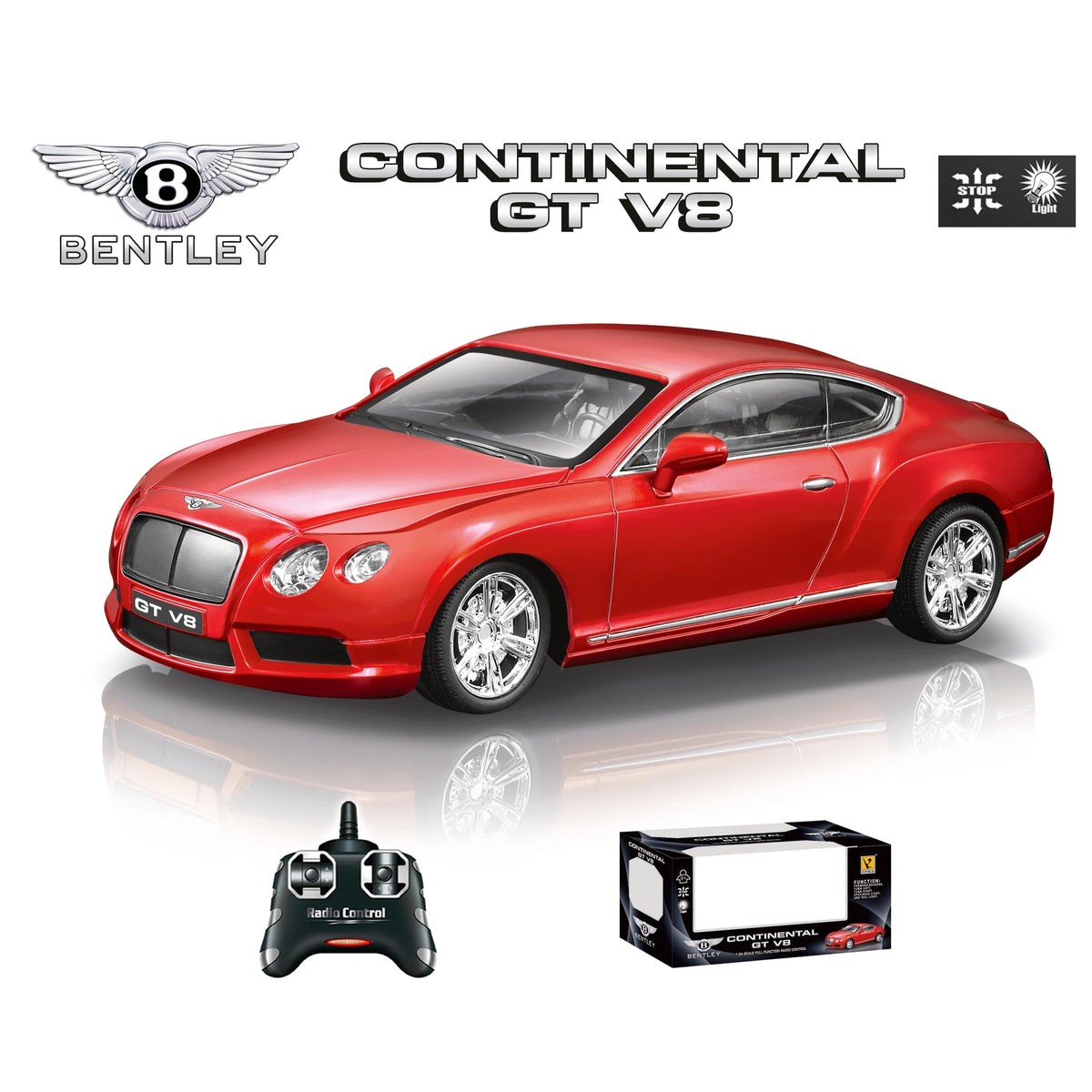 1-3Y Red Remote Control Car for Boys Image