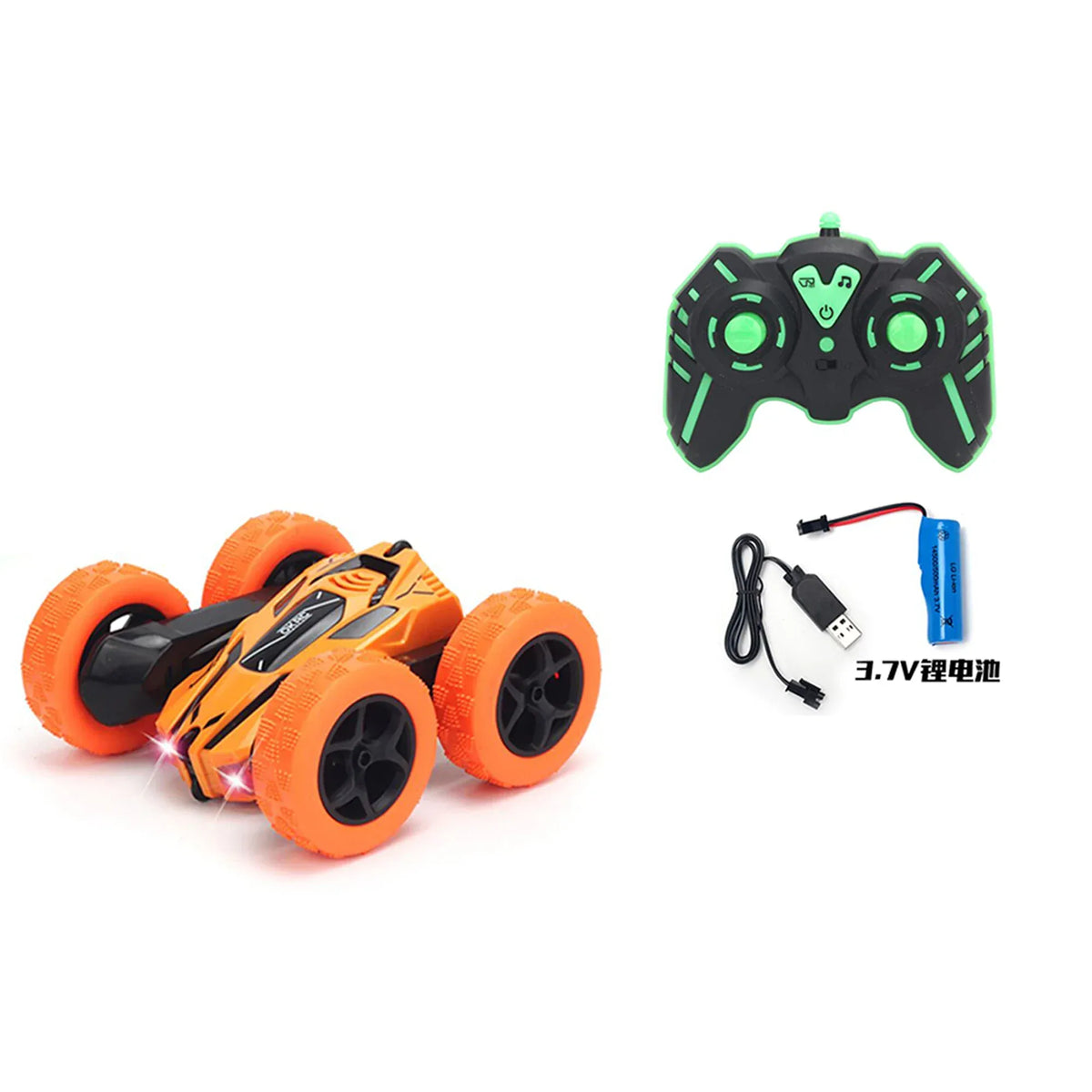 6Y Orange Remote Control Car for Boys Image