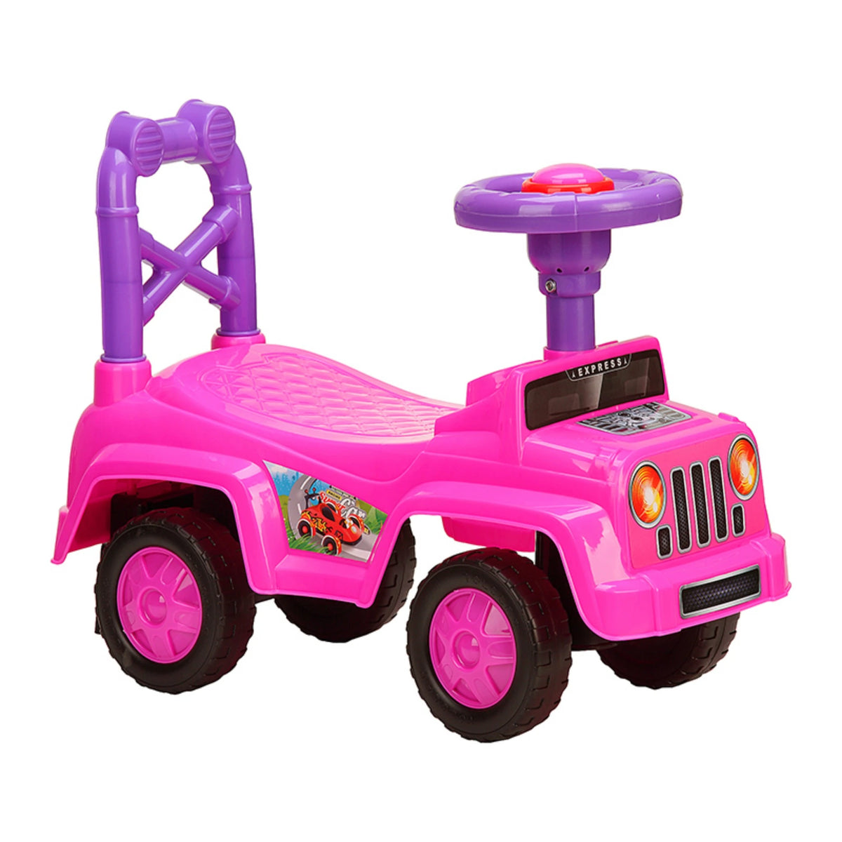 +3Y Pink Ride on Car Image