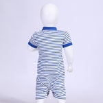 Striped Romper for Baby Boy Image
