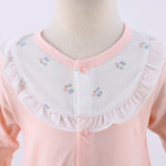 Floral Pajamas Romper for Baby Image