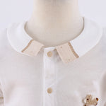 Printed Classic Romper for Baby Boy Image