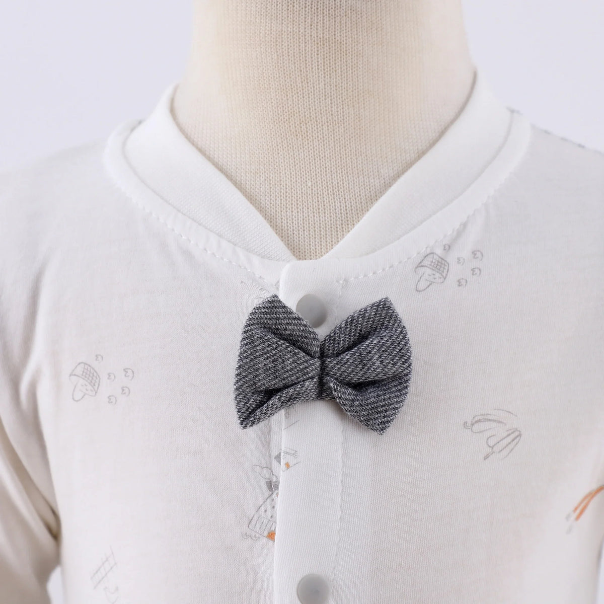 Checked Classic Romper for Baby Boy Image