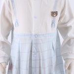 Checked Classic Romper for Baby Boy Image