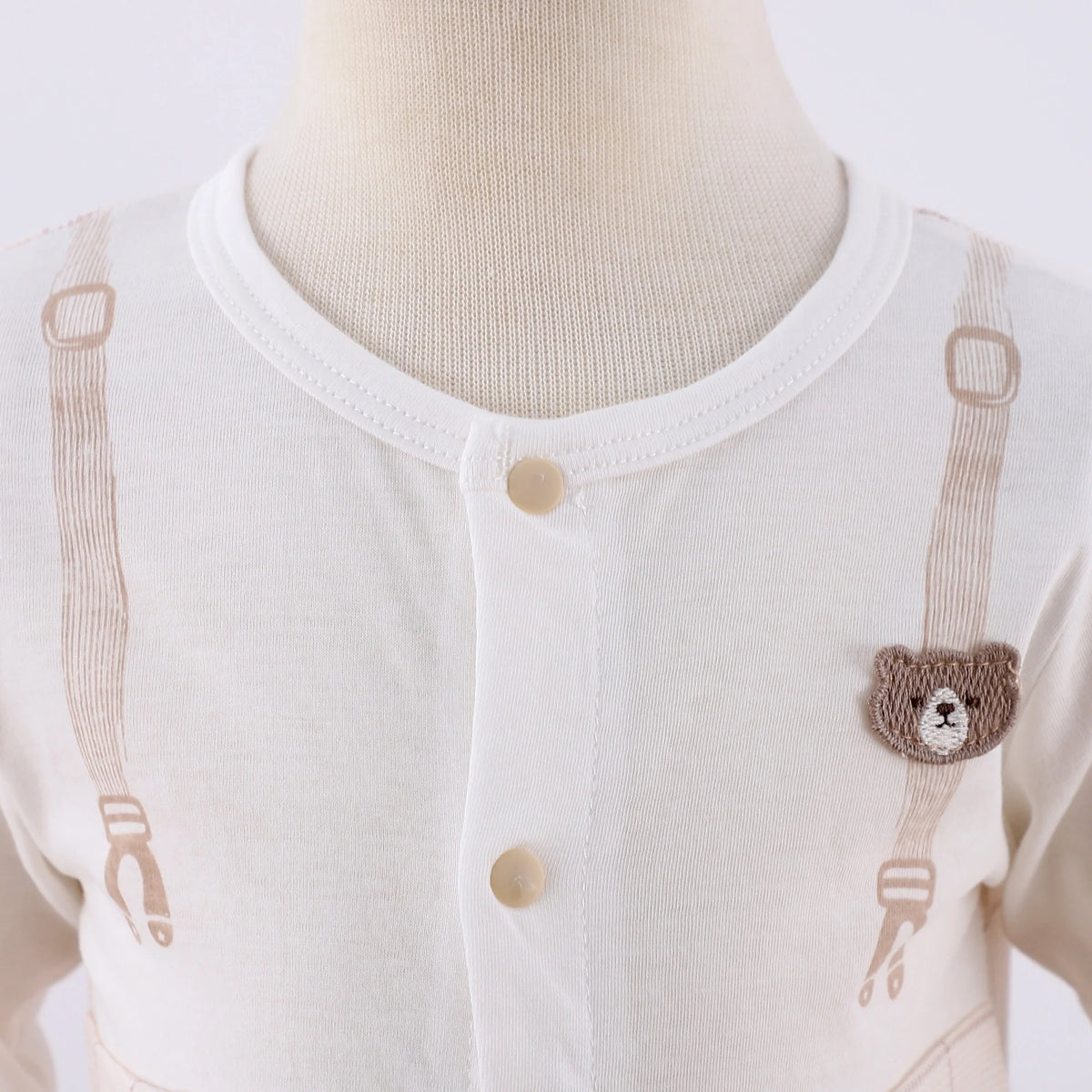 Checked Classic Romper for Baby Boy Image