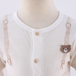 Checked Classic Romper for Baby Boy Image