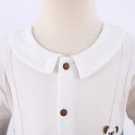 Color-Blocked Classic Romper for Baby Boy Image