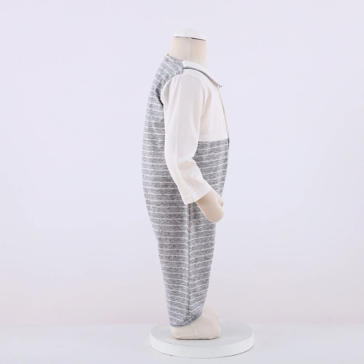 Striped Classic Romper for Baby Boy Image