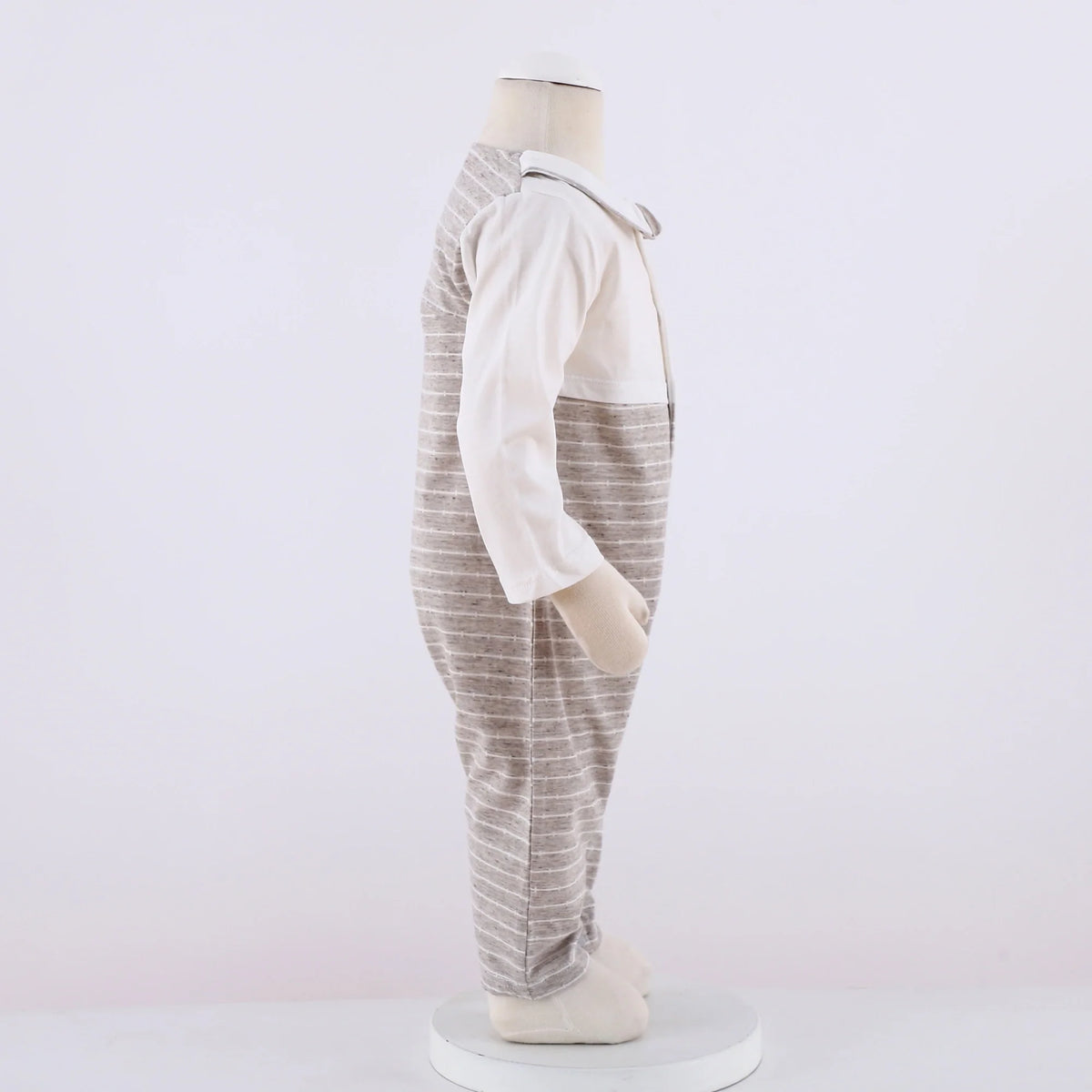Striped Classic Romper for Baby Boy Image