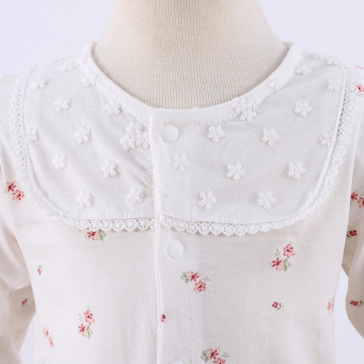 Floral Classic Romper for Baby Girl Image